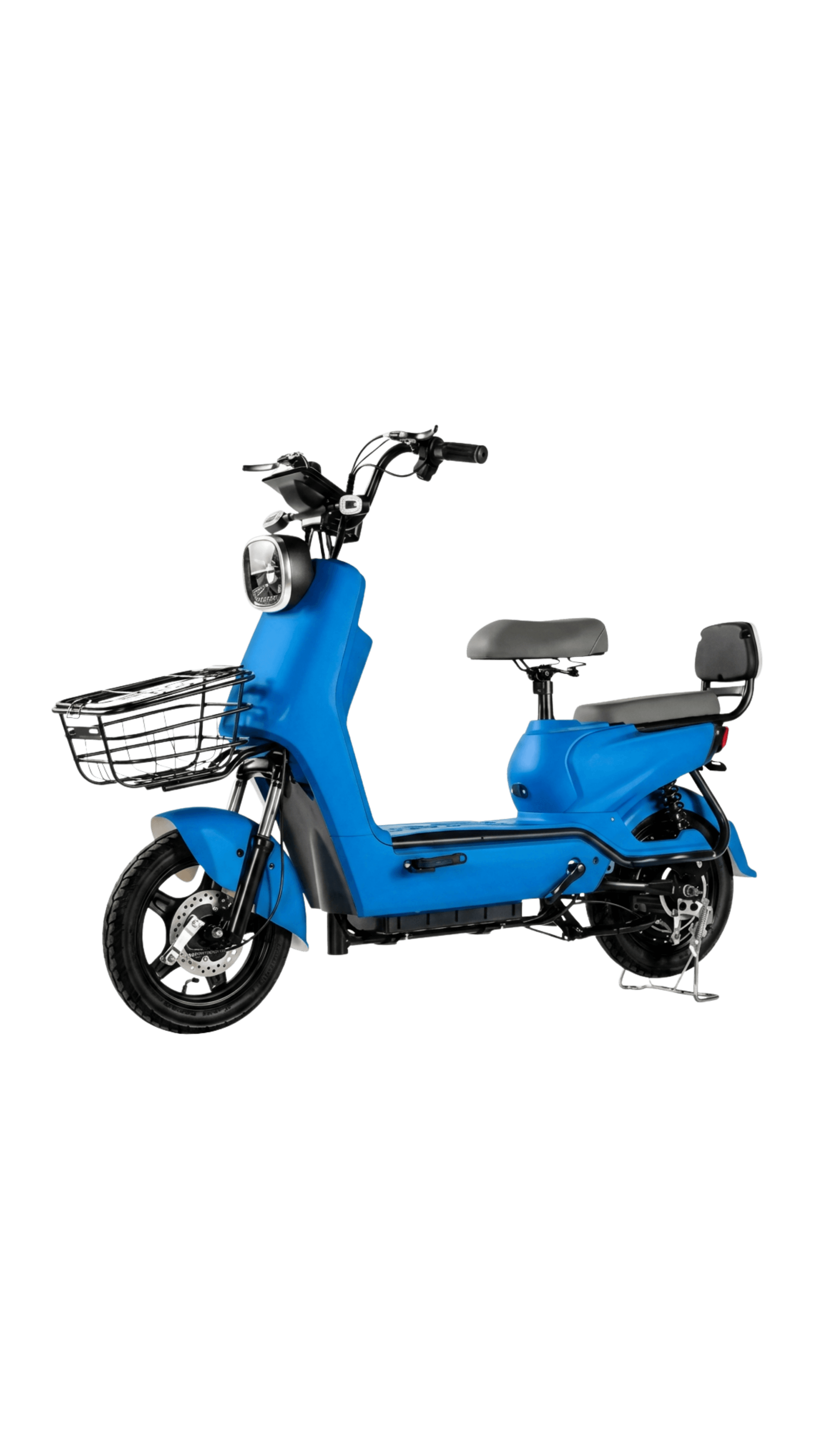 Moto Eléctrica 350W Aluminio — Azul