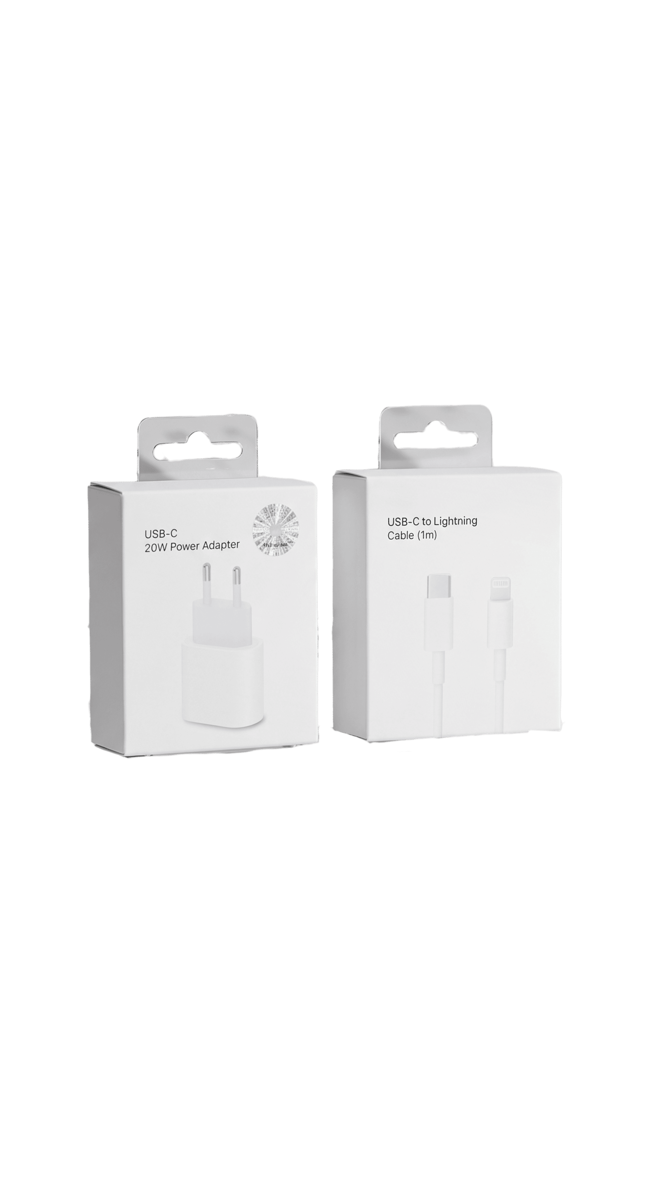 Combo Cargador USB-C 20W + Cable 1 Metro