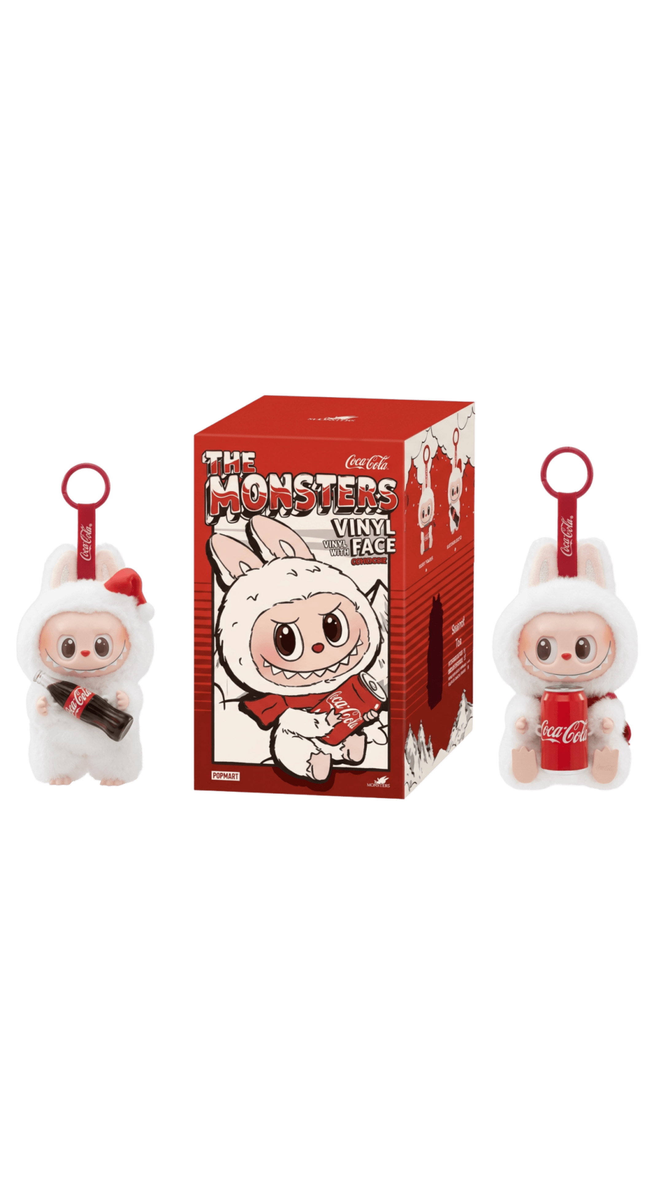 Llavero Labubu The Monsters — Coca Cola