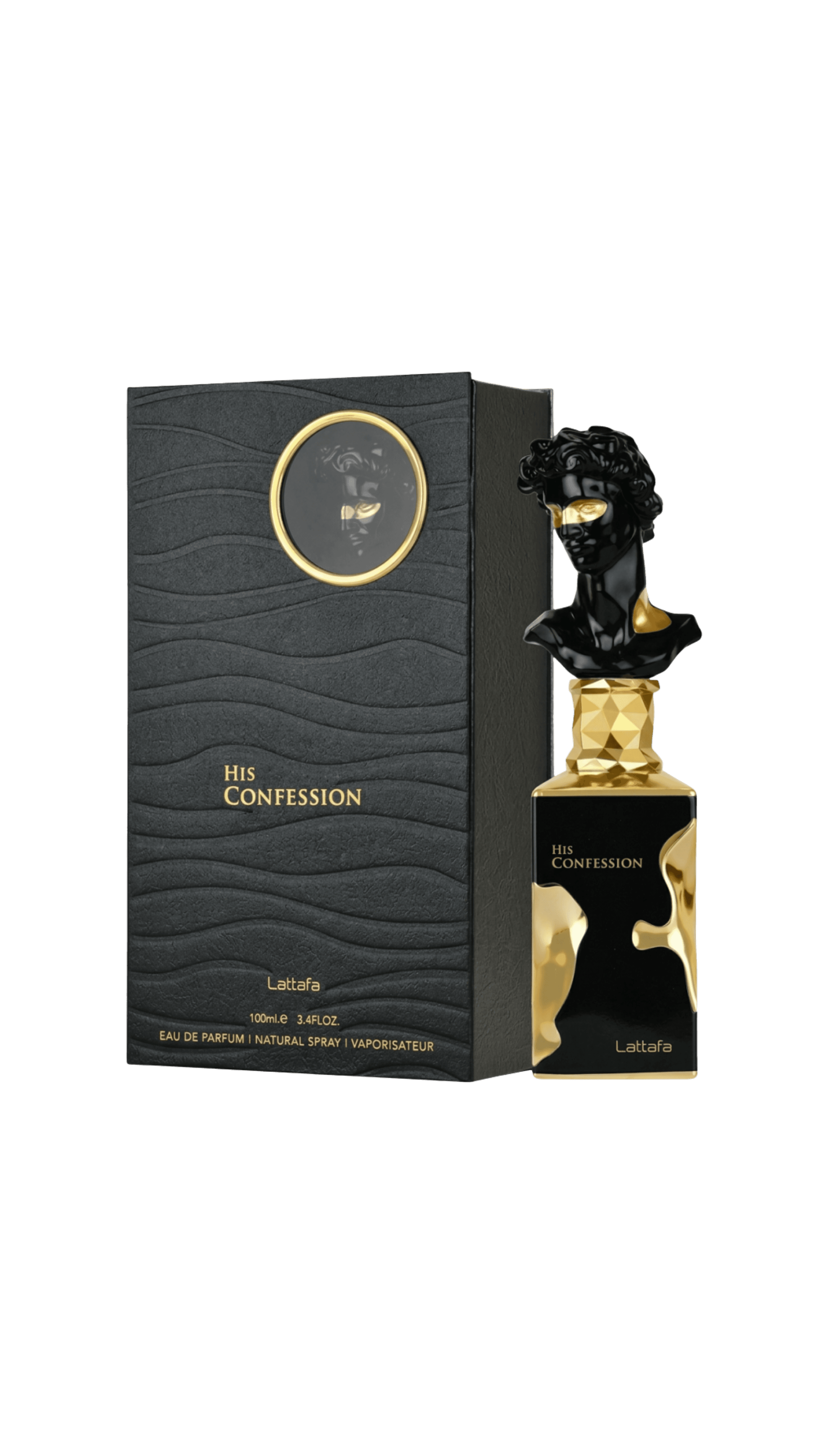 Lattafa His Confession Preto EDP 100ml